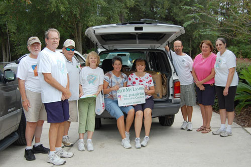 adults with sign