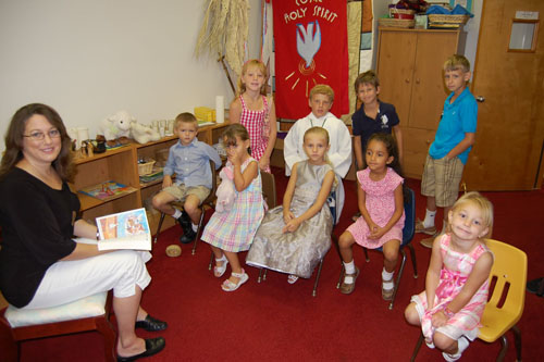 kids in class