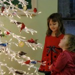 Gina at tree