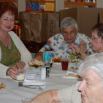 St. Pat's dinner 8 001 Good food and conversation