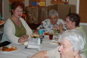 Good food and conversation